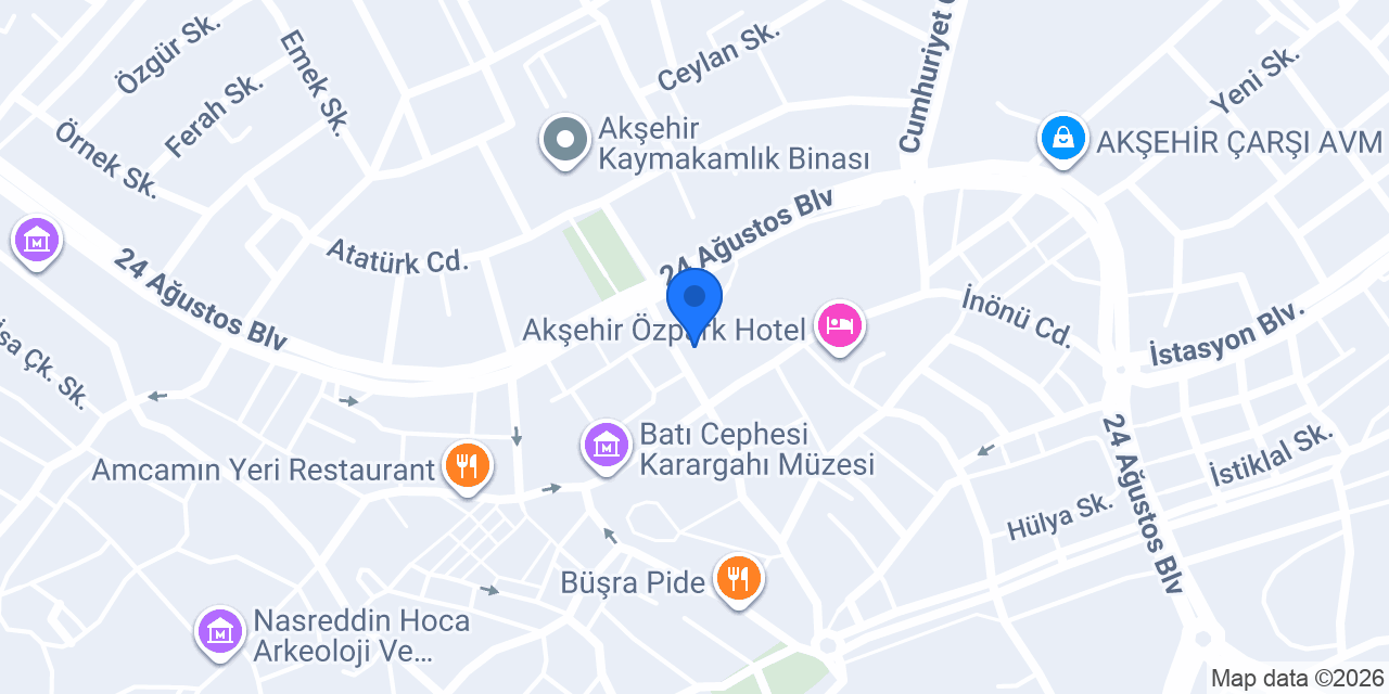 ÖZÜAK SARRAF İNŞAAT konumu