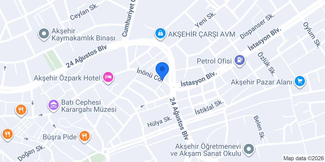 Uygar Mobilya konumu