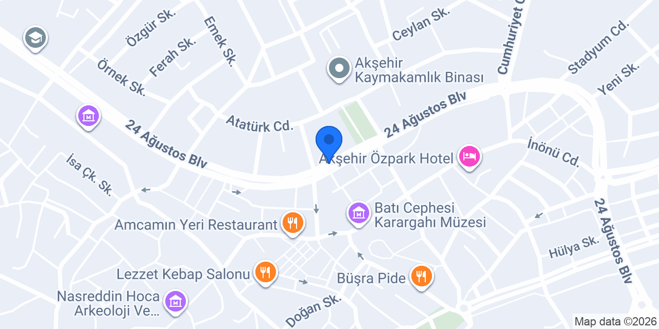 Bosch 24 Ağustos Bulvarı konumu