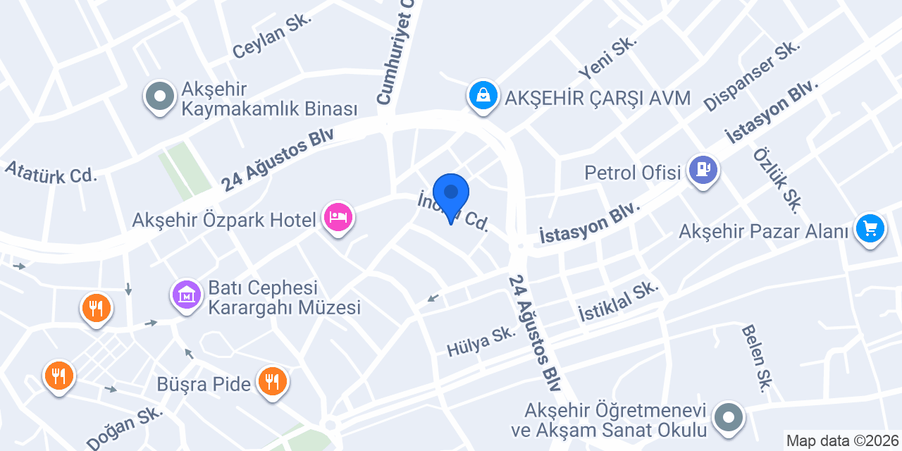 RİTİM AVM konumu