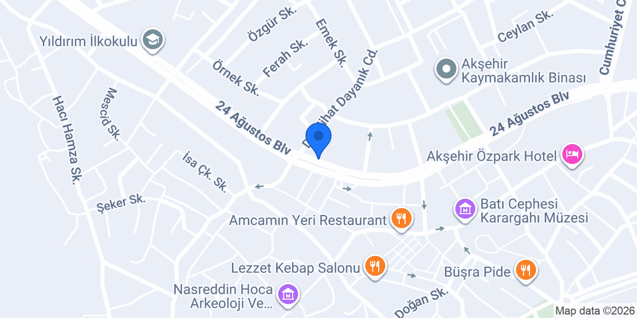 NEHİR MEDİKAL konumu