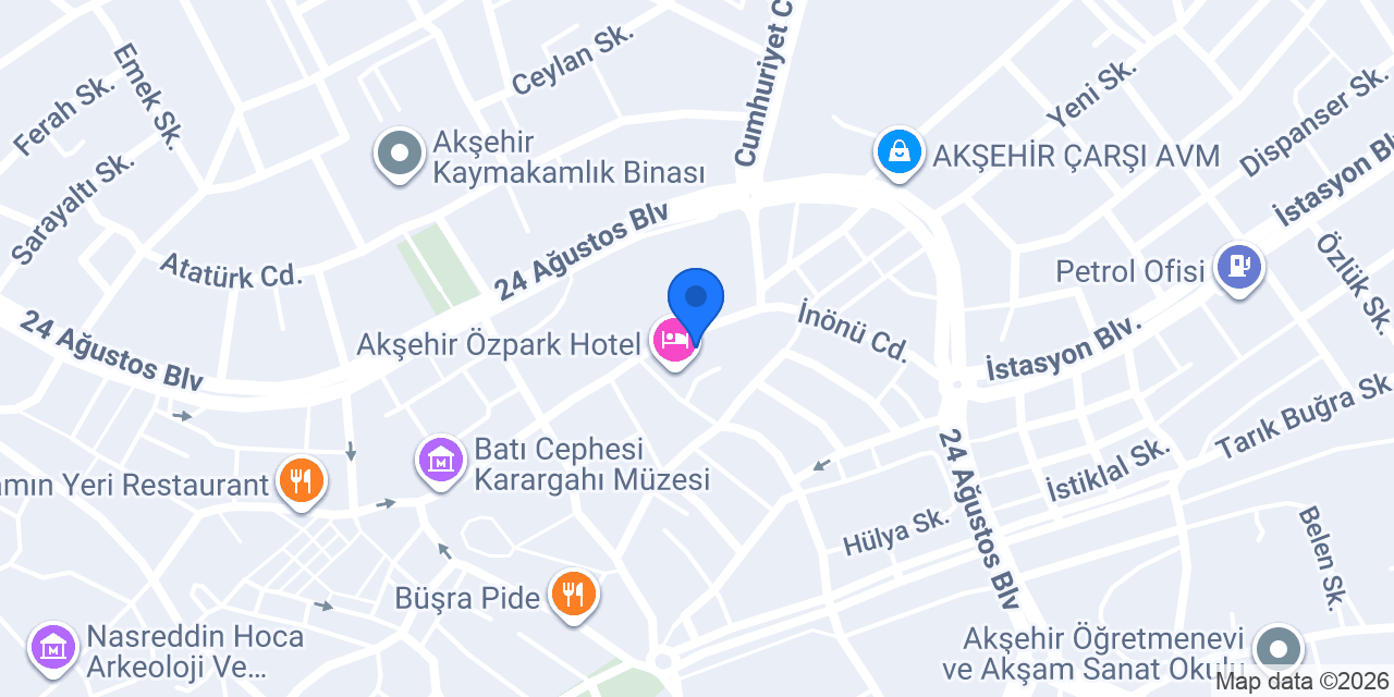 Kilim unlu mamülleri 2 konumu