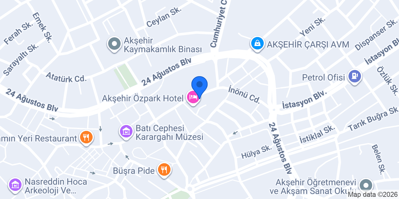 Bambi Yatak - Sivas Mobilya konumu