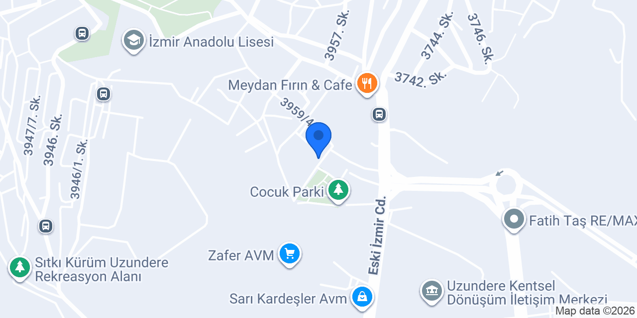 Özbiltek konumu