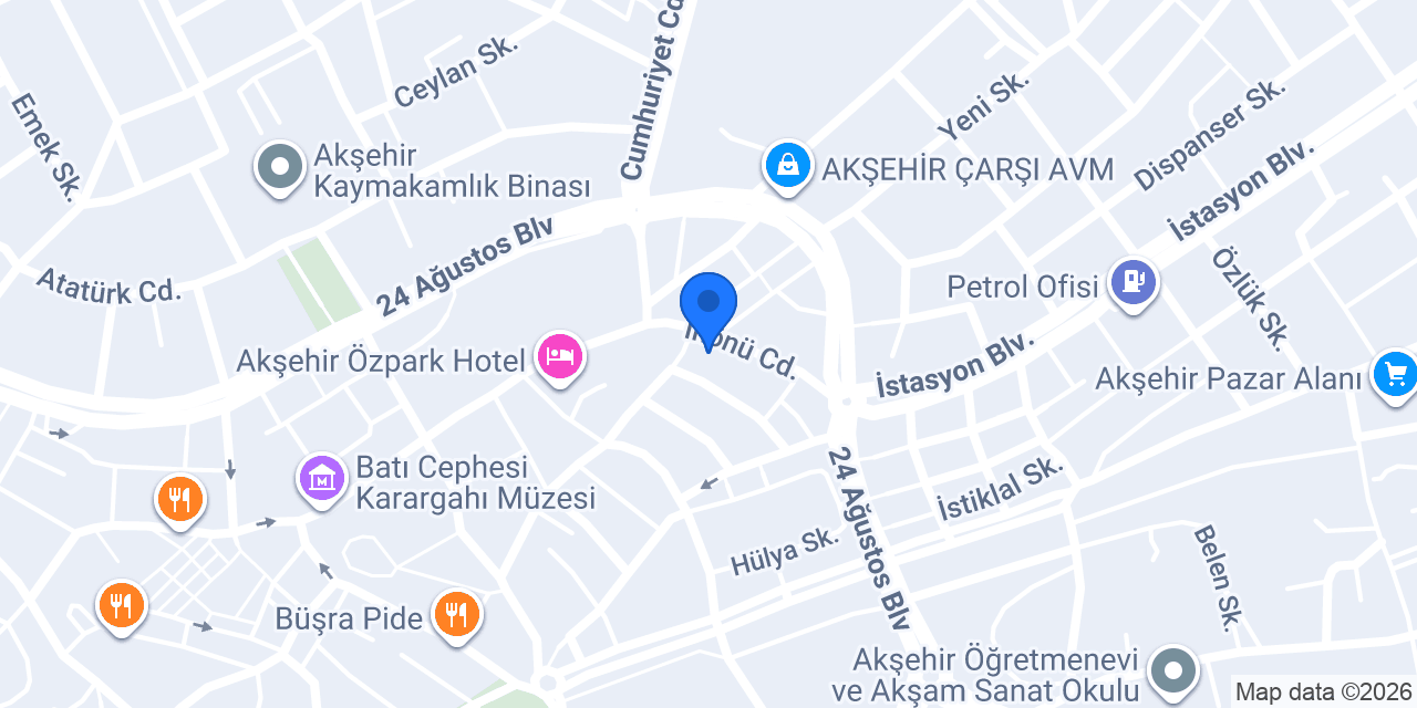 Başoğlu Eczanesi konumu