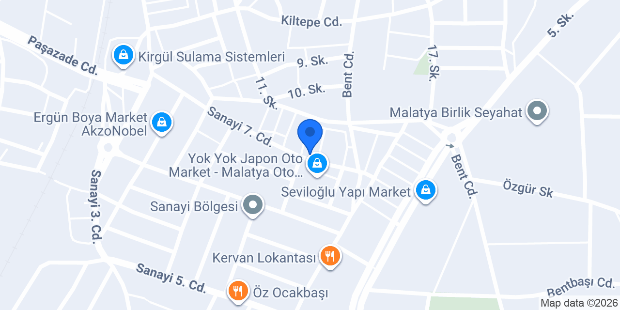 Öz Kalite Makine konumu
