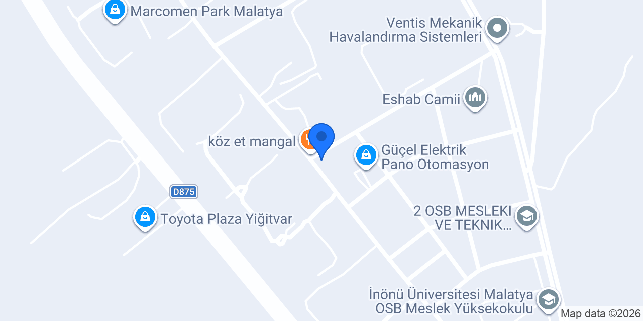 BEMAK TEKNİK konumu