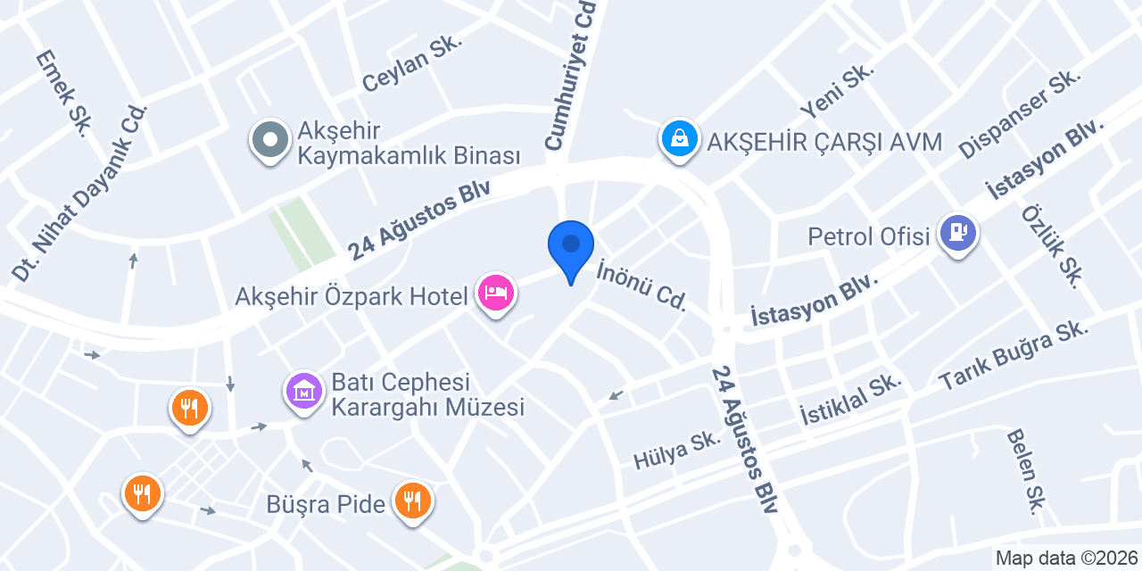 Hatice Bayan Kuaförü konumu