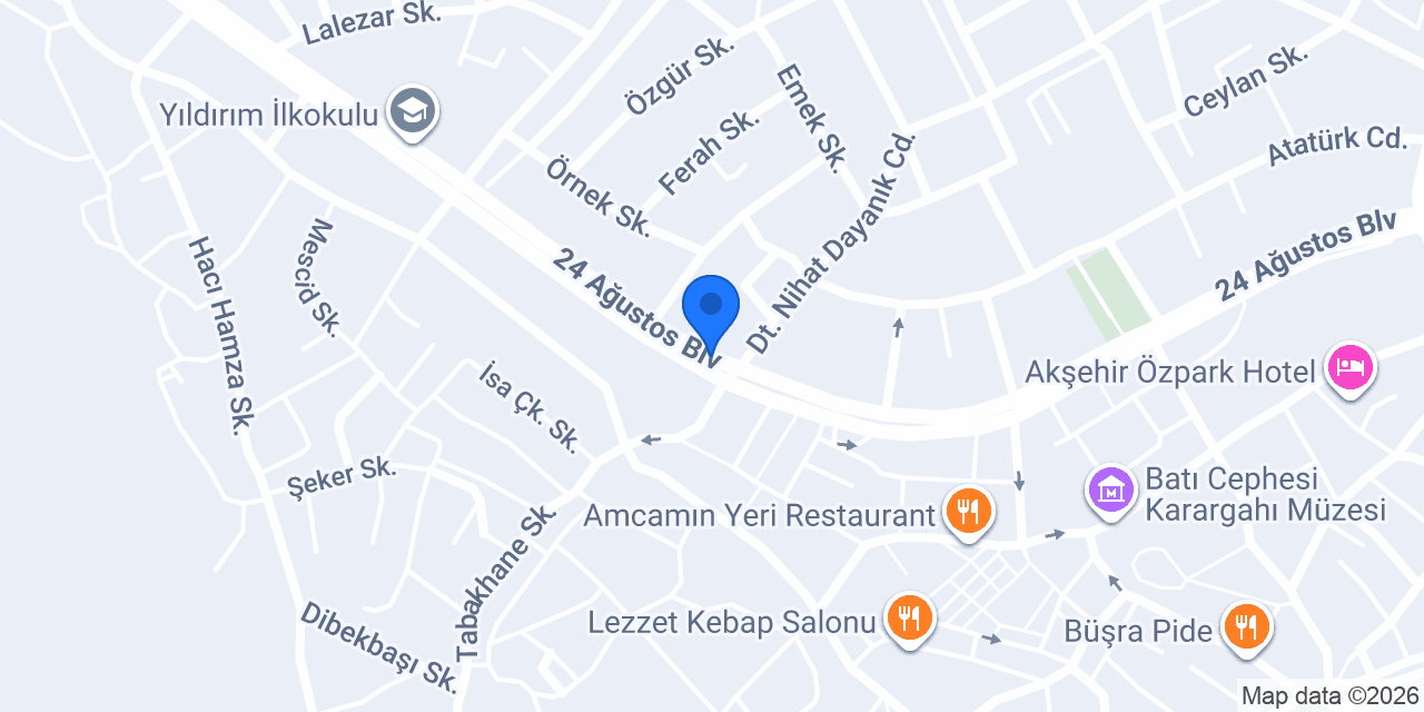 Cafe Cadde konumu