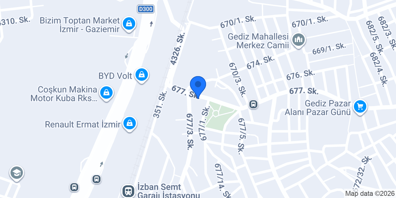 Kamataş Alüminyum konumu
