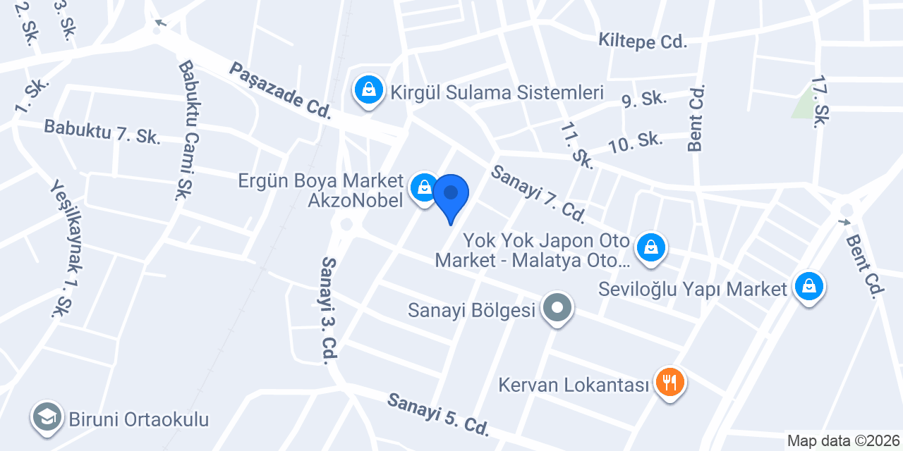 çevre oto malatya konumu