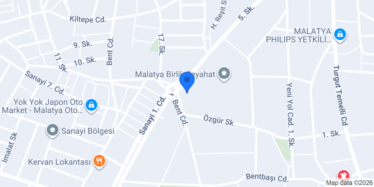ÖZIŞIK ELEKTRİK konumu