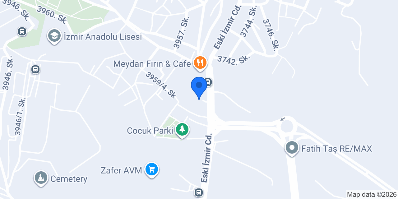 ÖZYURT EMLAK konumu