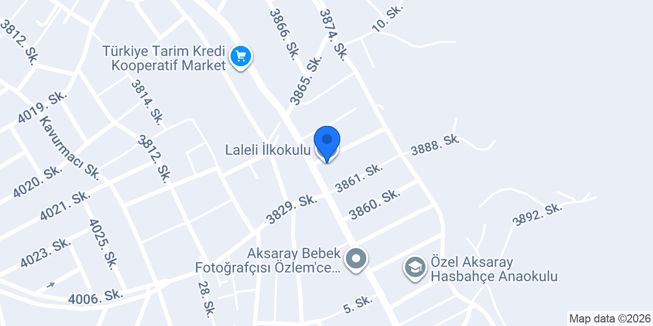 Laleli İlkokulu konumu