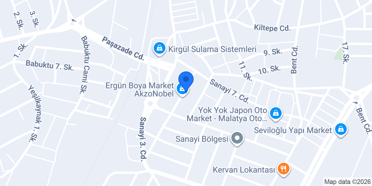 Malatya Vip Oto Kurtarma konumu