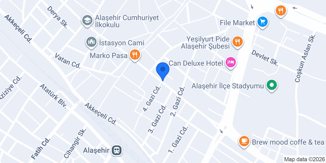 alaşehir çiçek konumu