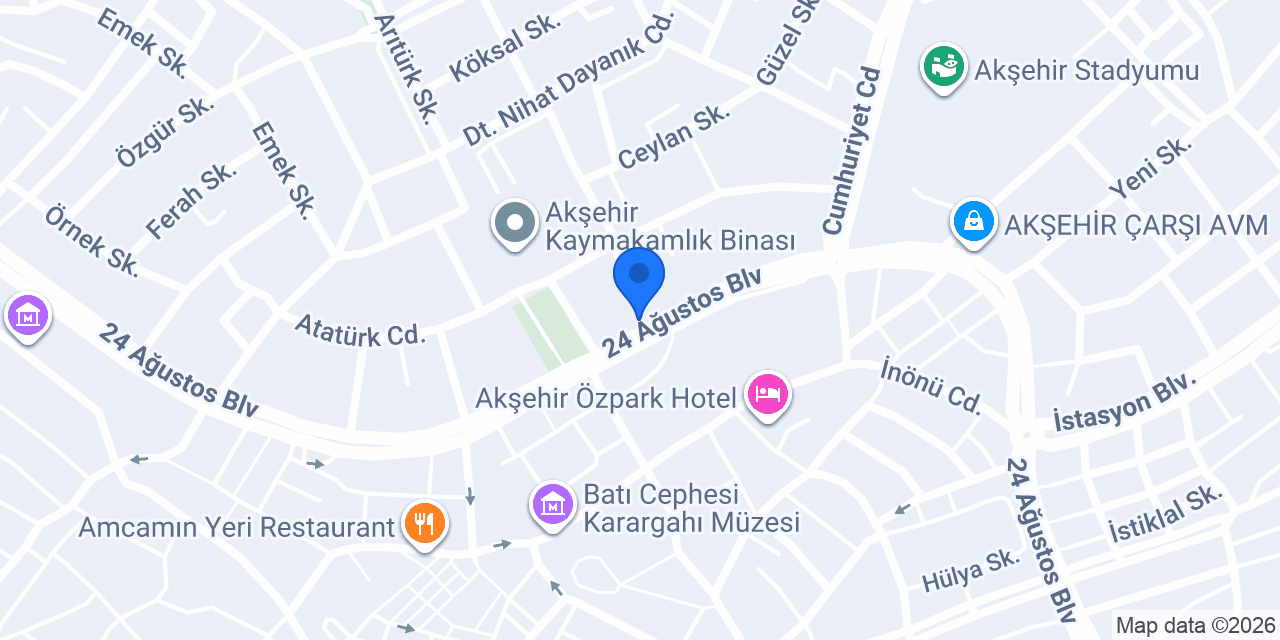Umay Etüt & Rehberlik konumu
