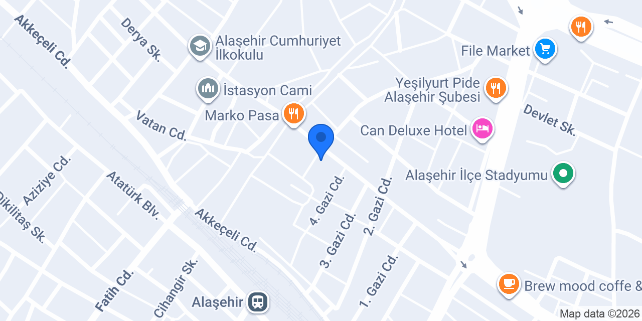 ECEM CAFE UNLU MAMÜLLERİ konumu