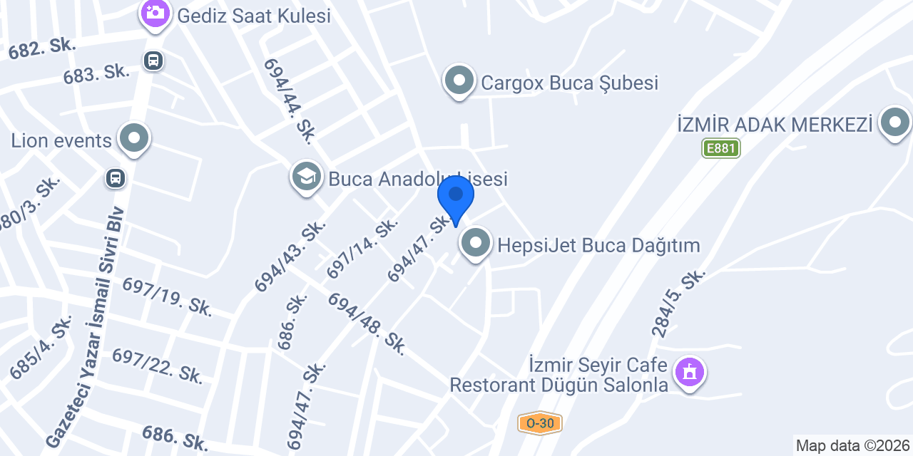 Şanlı Alış Veriş Merkezi konumu