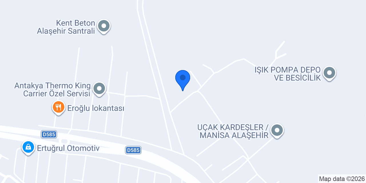 Alaşehir Plastik konumu
