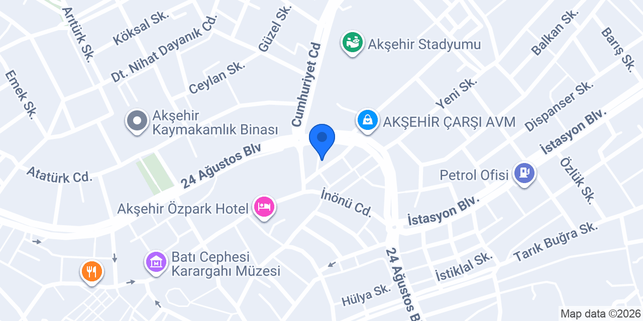 Çağatay Bayan Kuaförü konumu