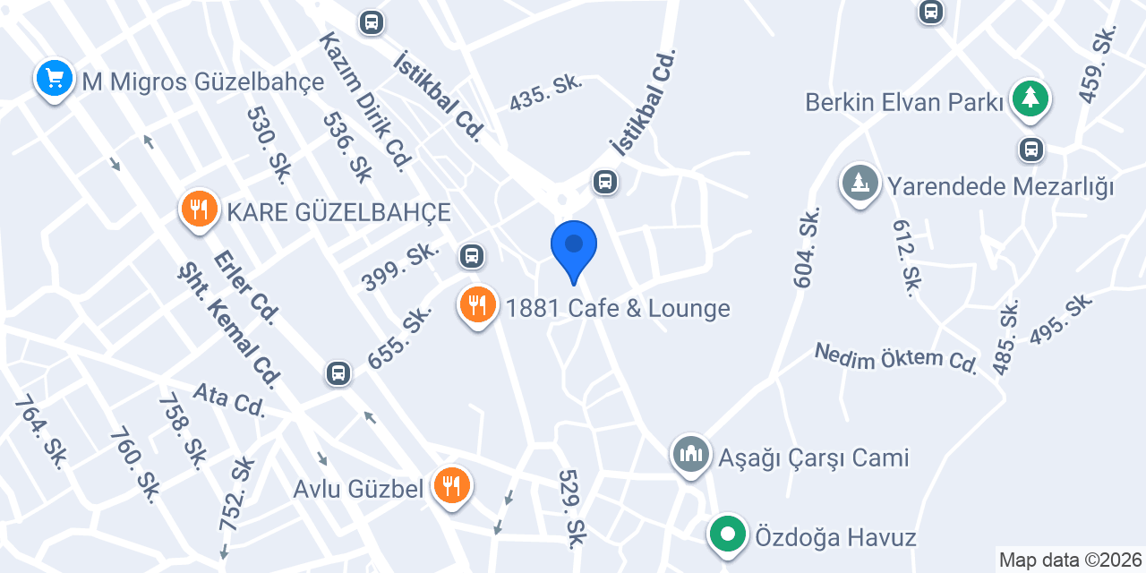 Egeas Sigorta Güzelbahçe Şubesi(Yelki) konumu