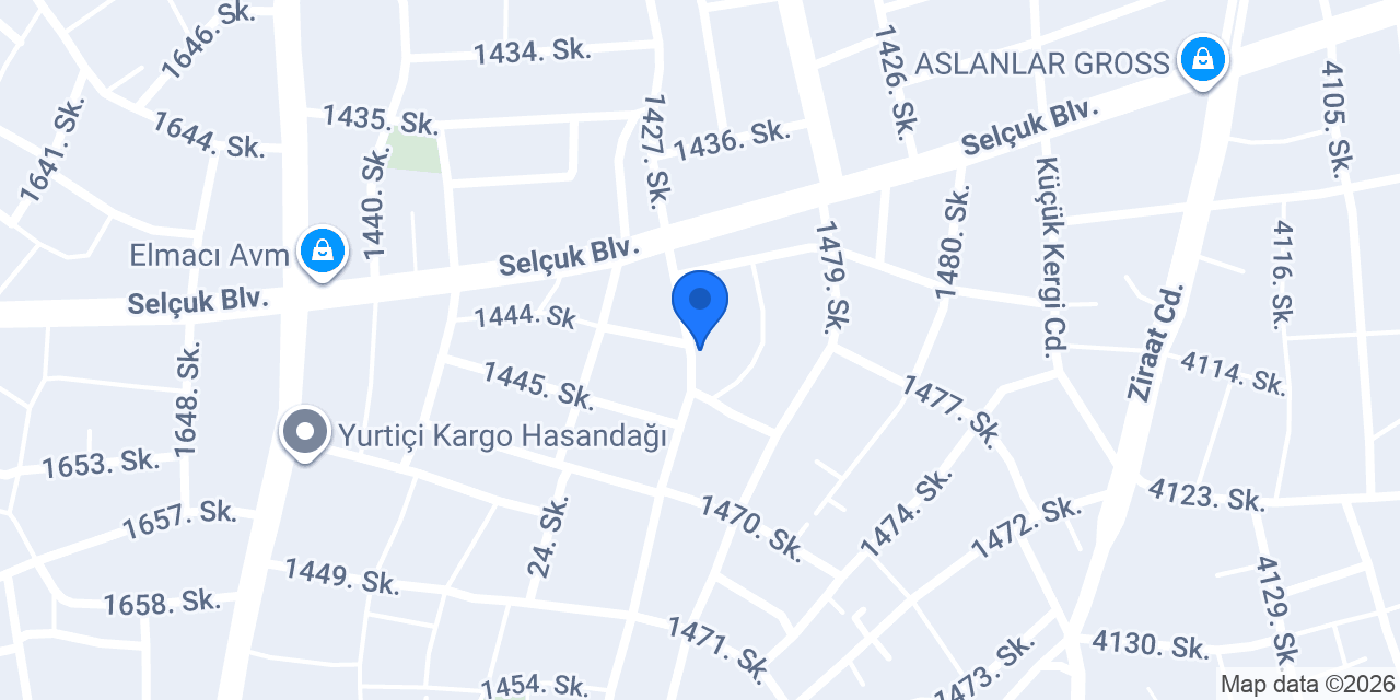 Kuaför Adil Yüksel konumu