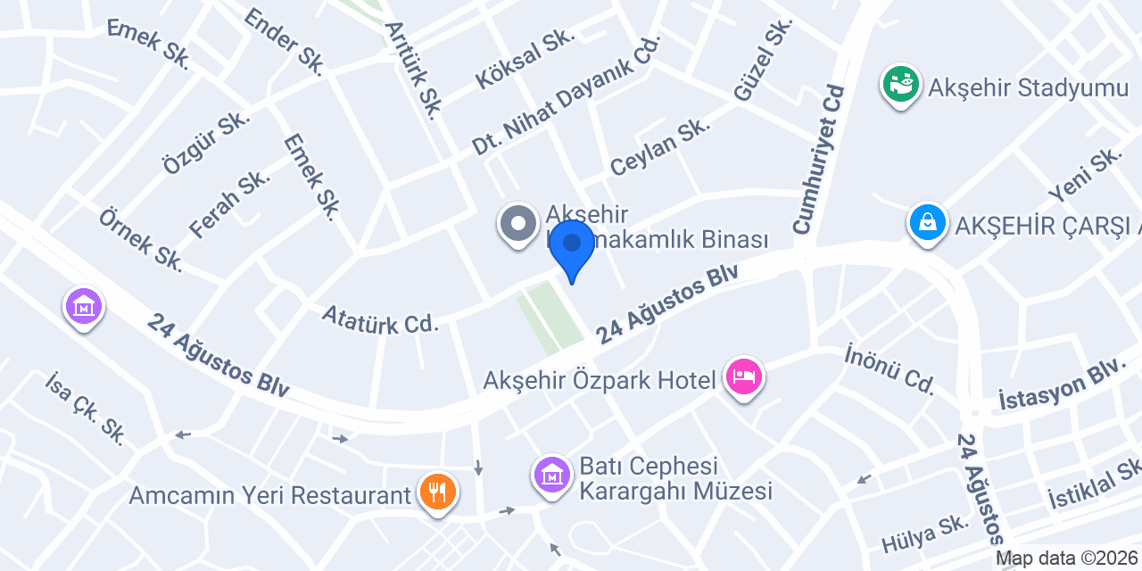 Avukat Güçlü Kervan konumu