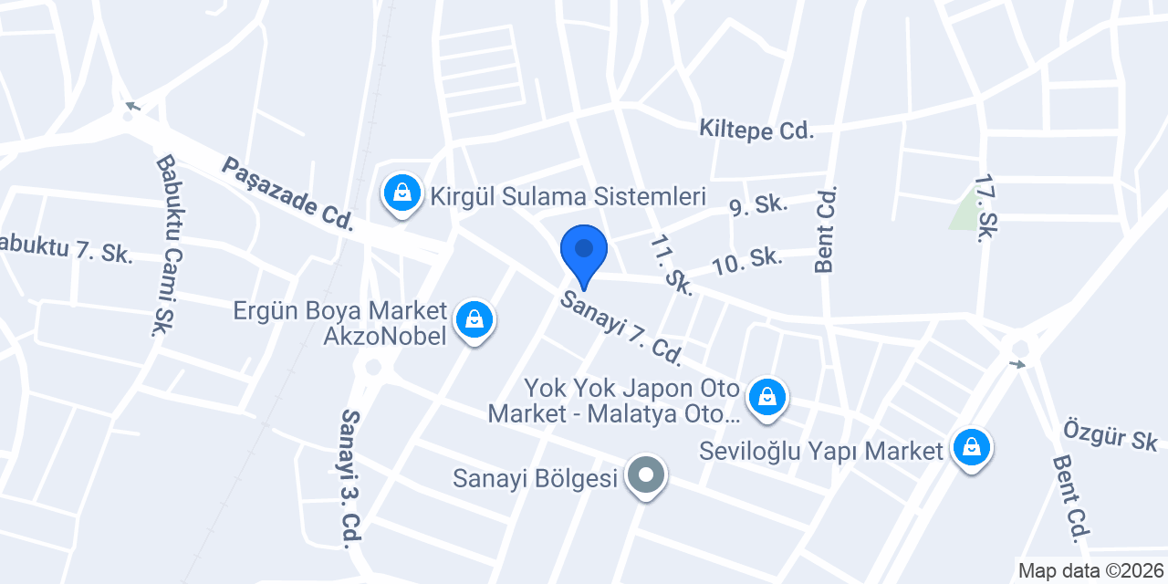 MALATYA KARAVAN İMALATI konumu