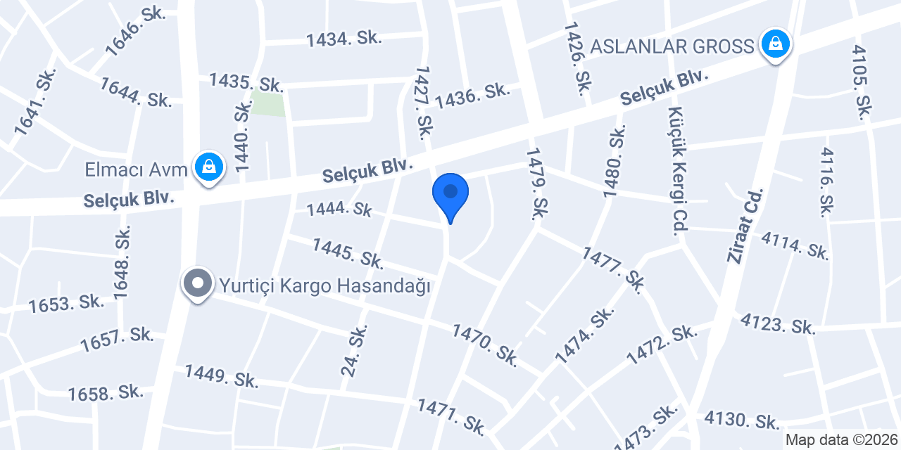 DİZAYN ASANSÖR konumu