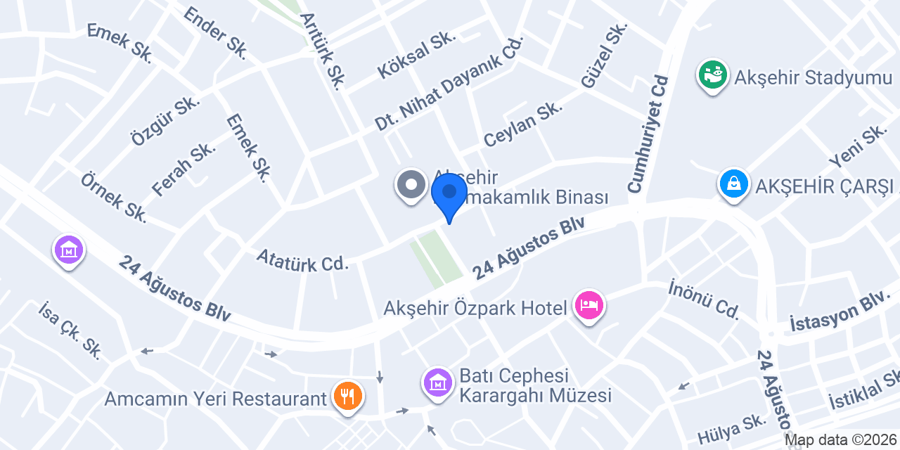 Başaran&Ekici Hukuk konumu