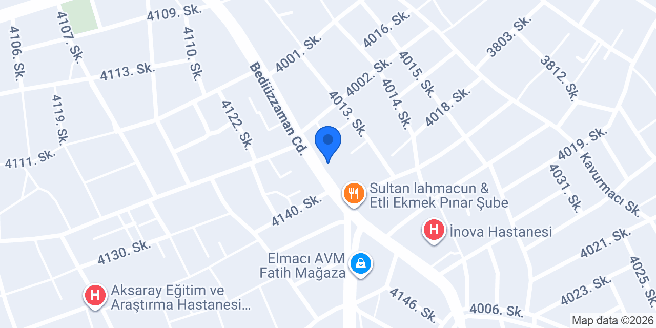 AKSARAY MUTLU MOBİLYA konumu