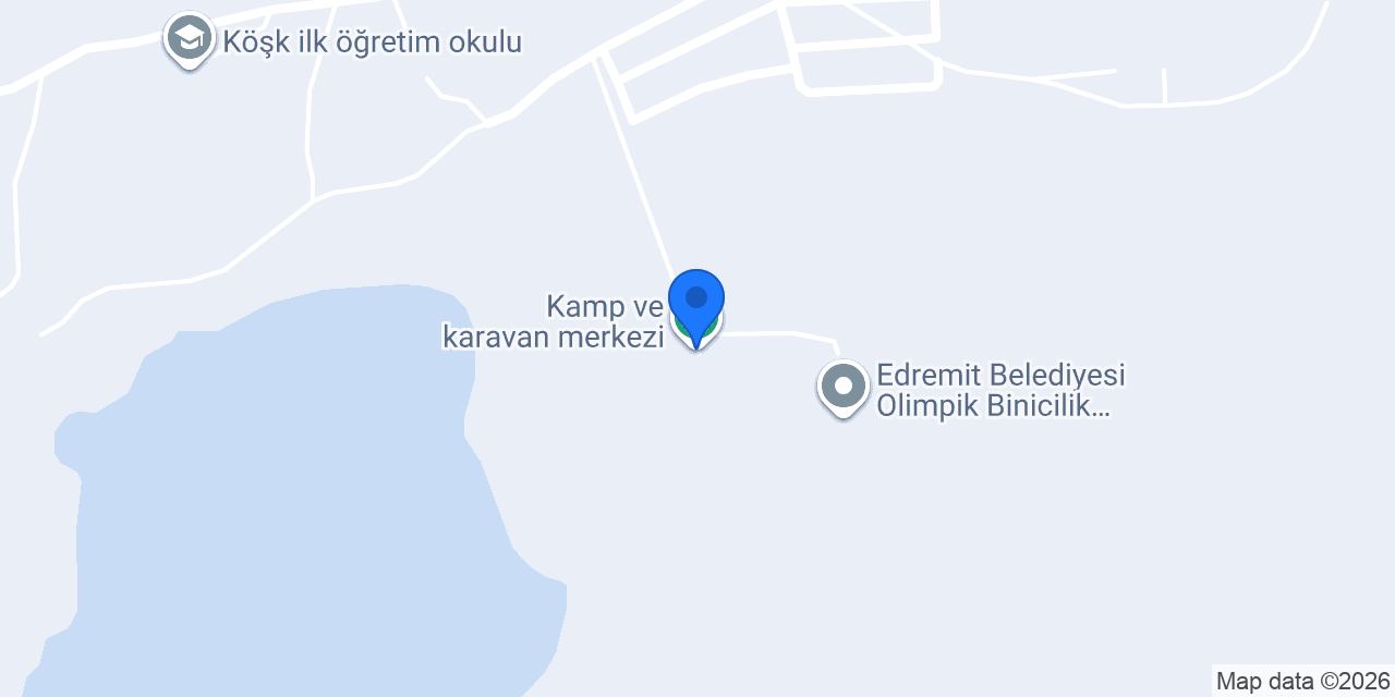 Kamp ve karavan merkezi konumu