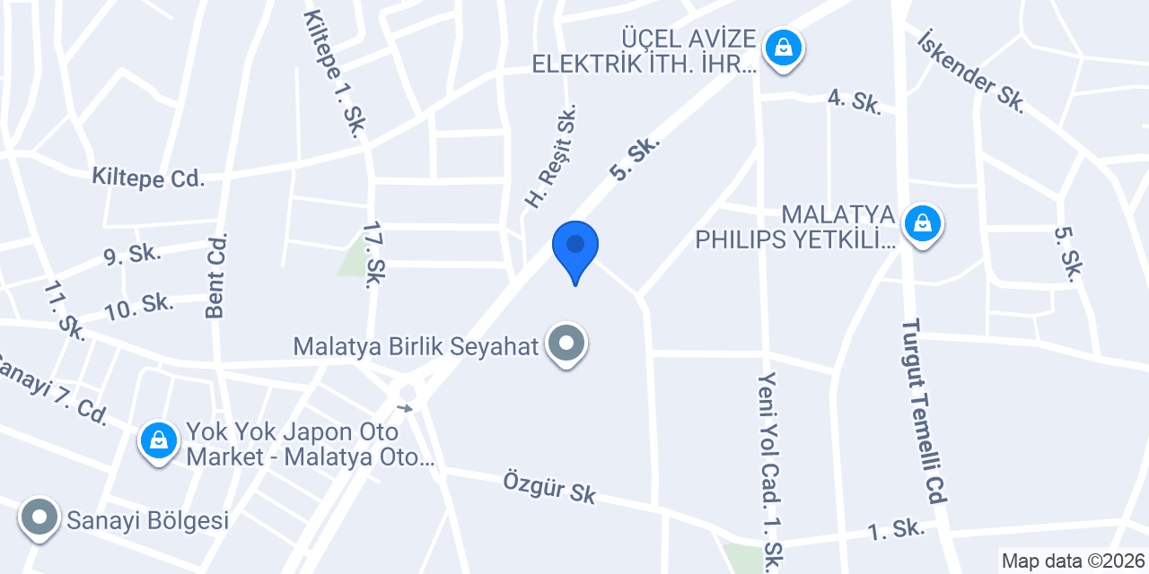 Altun Veteriner Kliniği konumu