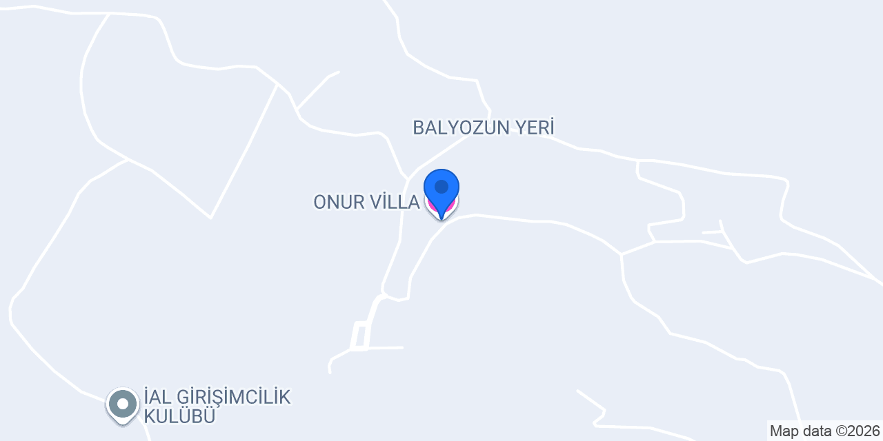 ONUR VİLLA konumu