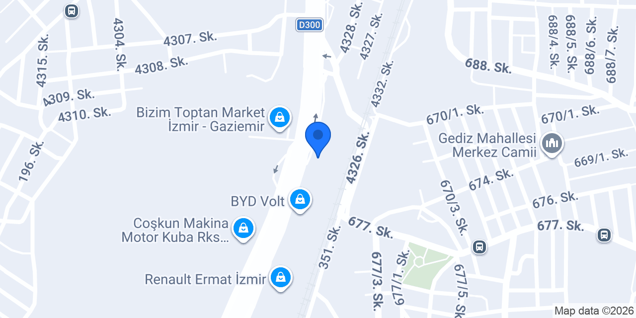 Myart Yapı konumu