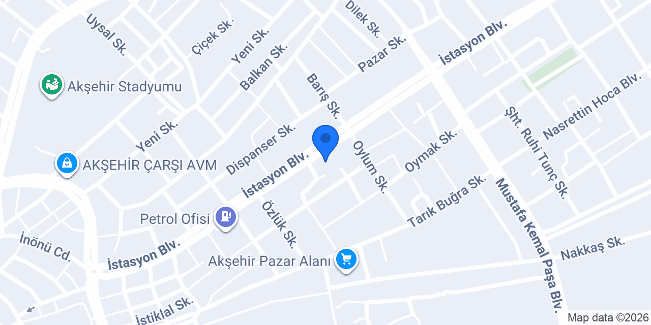 Mavi Fırtına 61 konumu