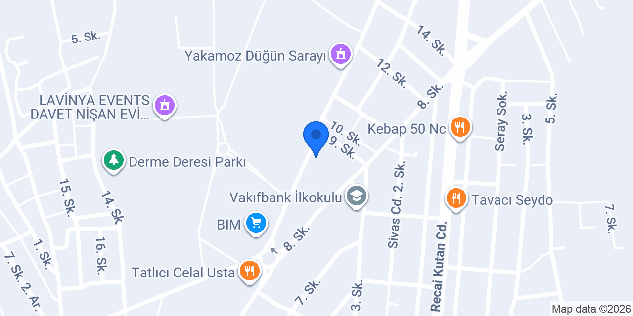 Meriç Kayısı konumu