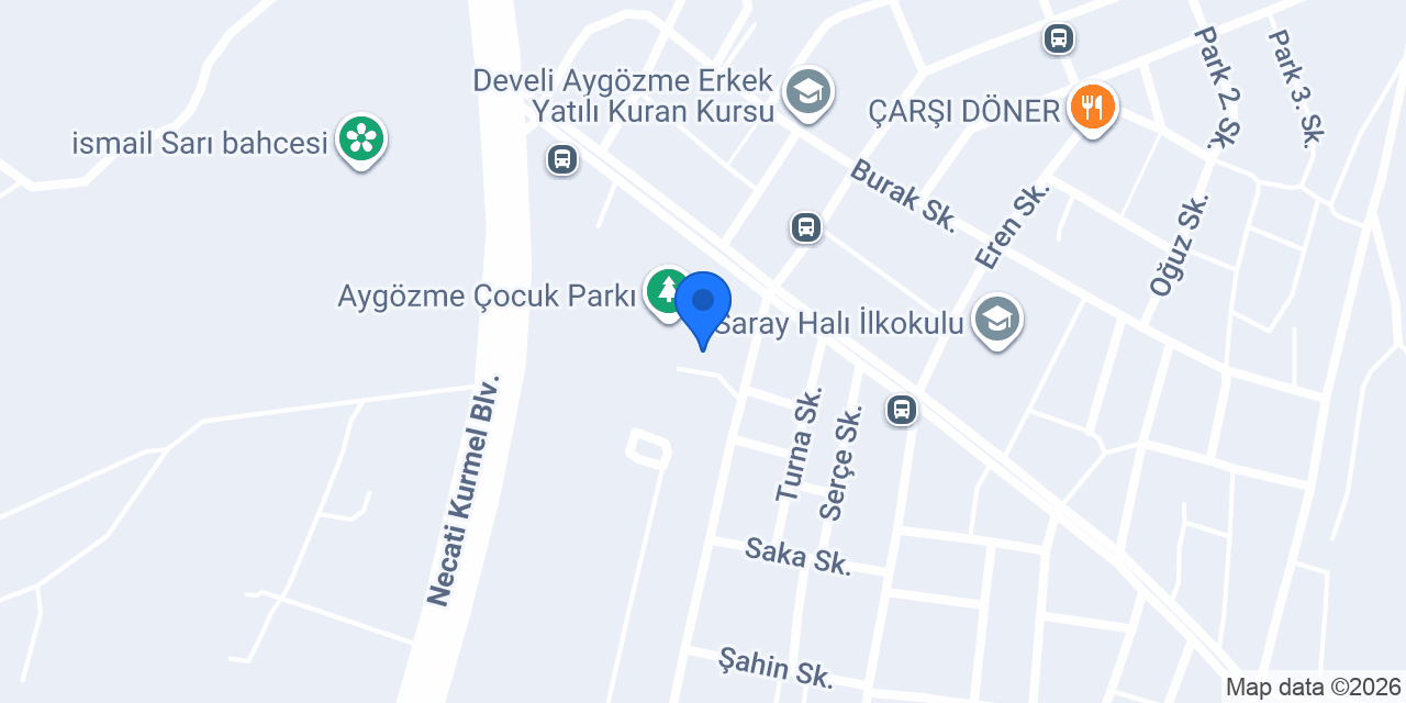Akes Yemek Fabrikası konumu
