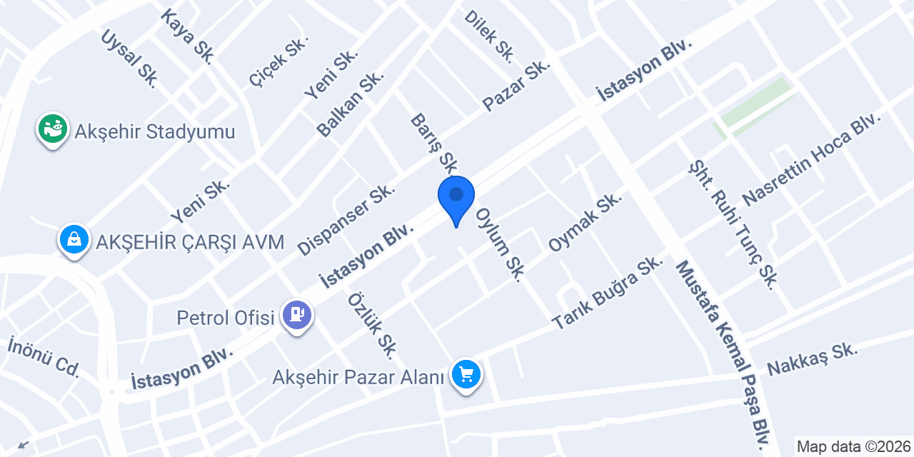 AKGÜLLER OTOMOTİV SAN TİC LTD ŞTİ konumu