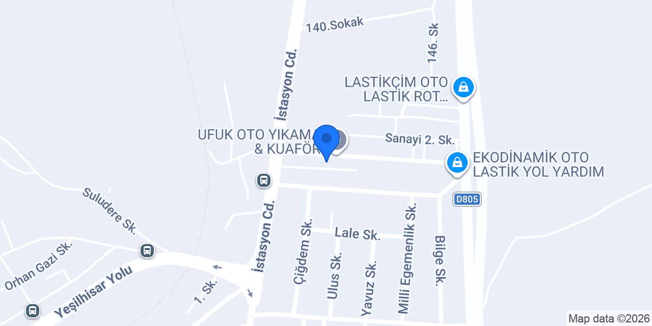 YEŞİLHİSAR ROTBALANS ÖN DÜZEN konumu