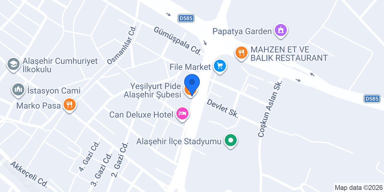 S&M erkek kuaför salonu konumu