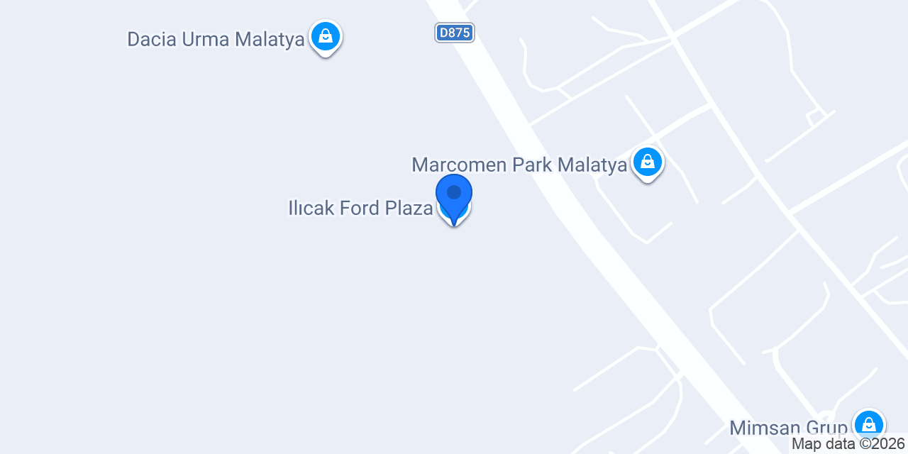 Ilıcak Ford Plaza konumu