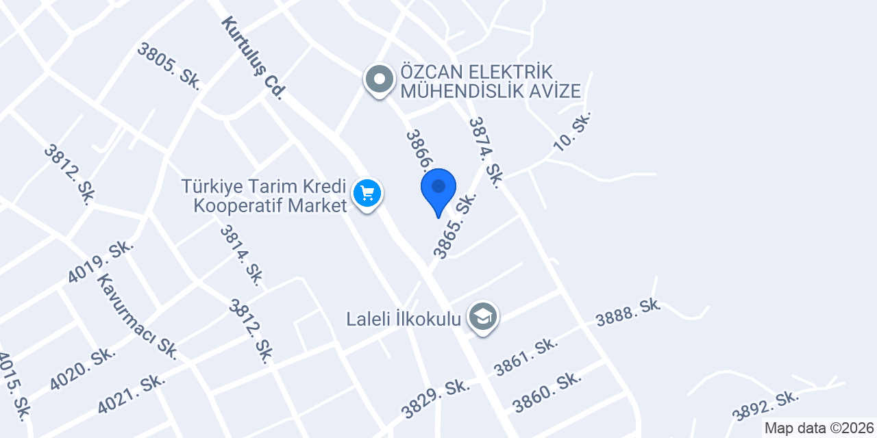 ESENDAĞ ELEKTRİK AKSARAY konumu