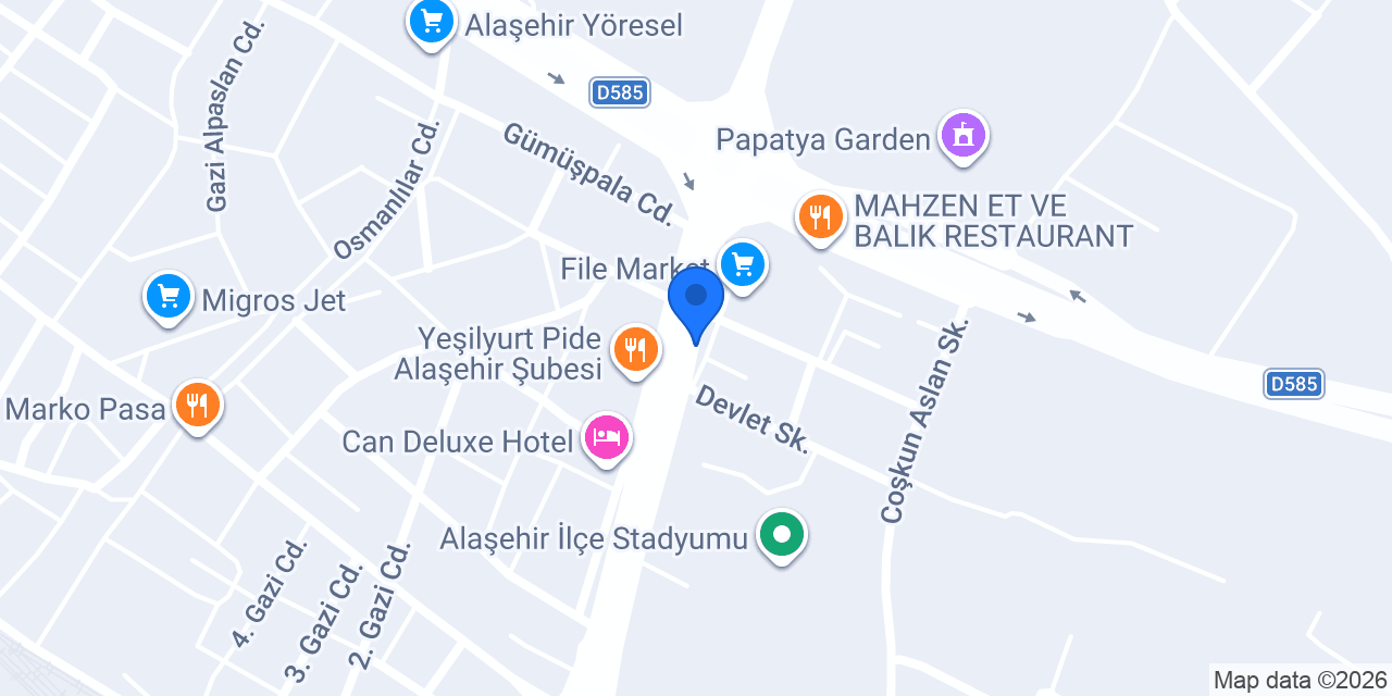 İSTİKBAL-Yüksek Ticaret konumu