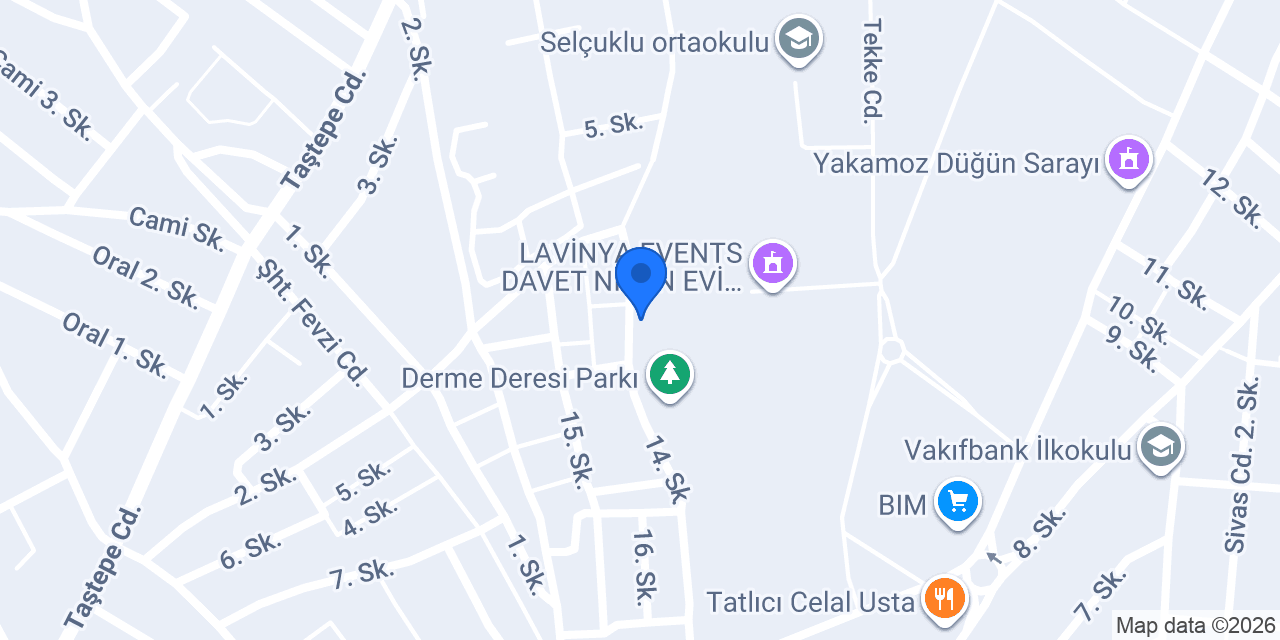 ZERLİNE CAFE, OYUN & DAVET EVİ konumu