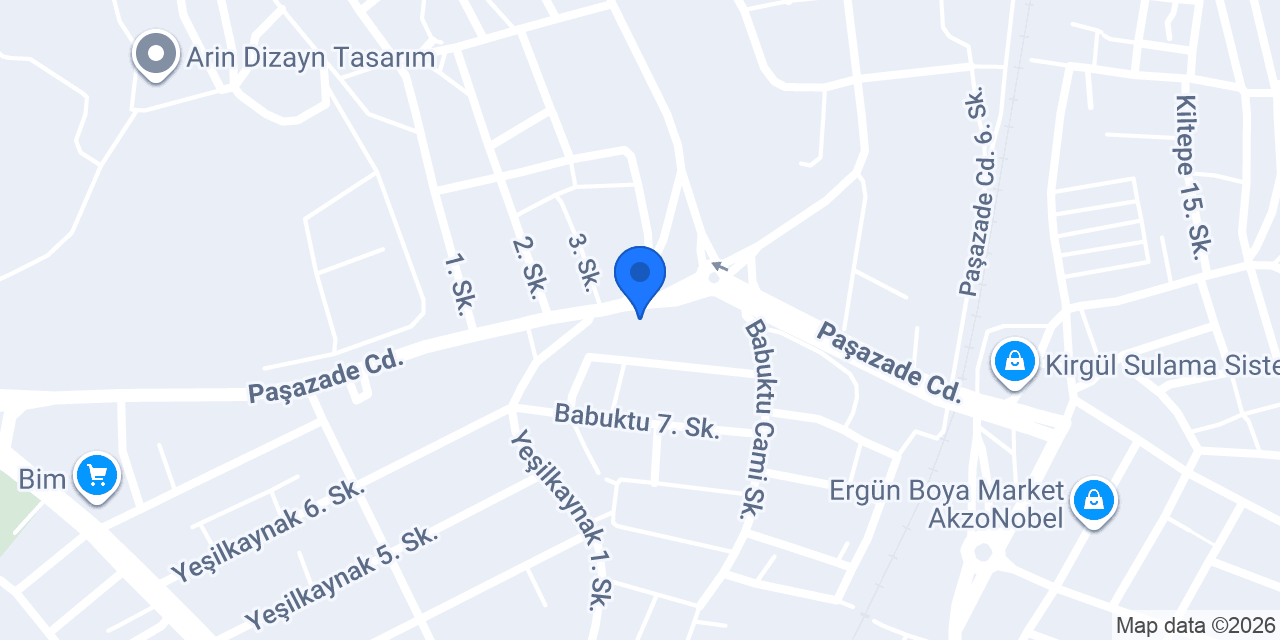 Eliza Mutfak Mobilya konumu