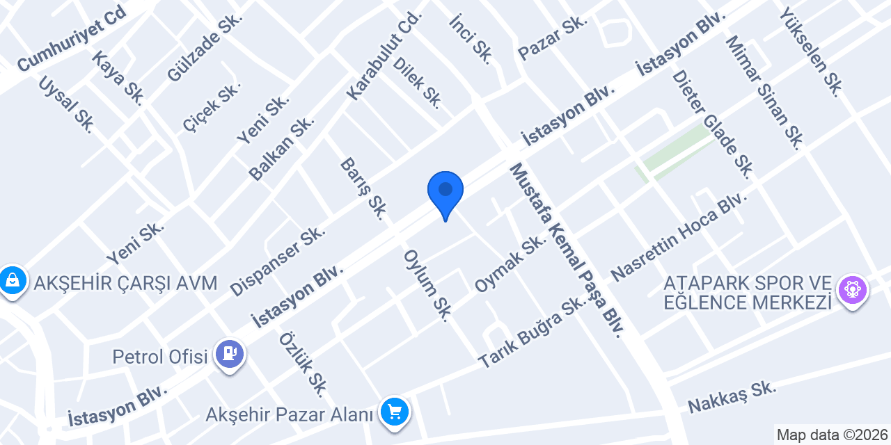 Tunçez Tarım konumu