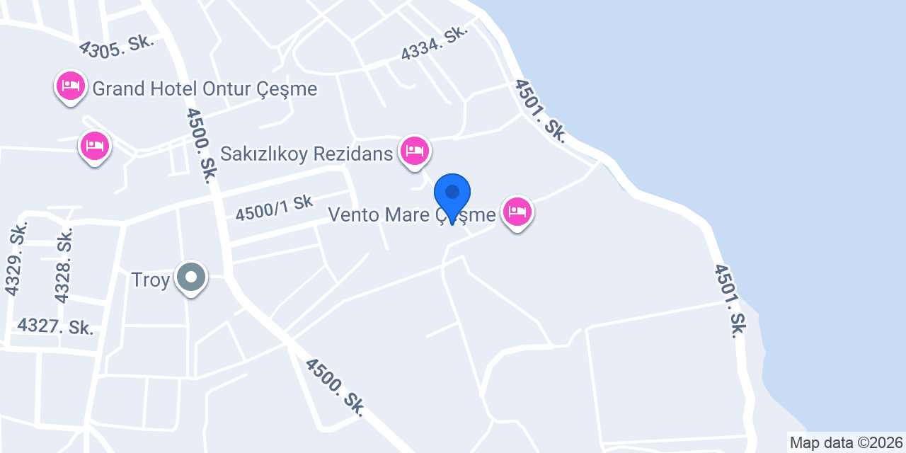 Pier Çeşme konumu