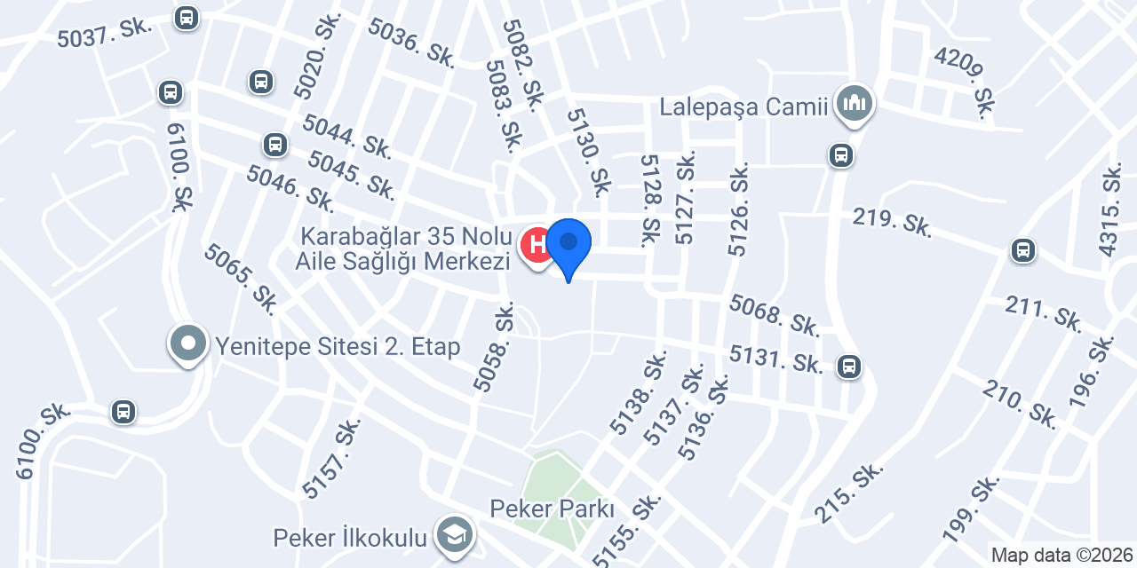 Toksöz Mobilya & Dekorasyon konumu